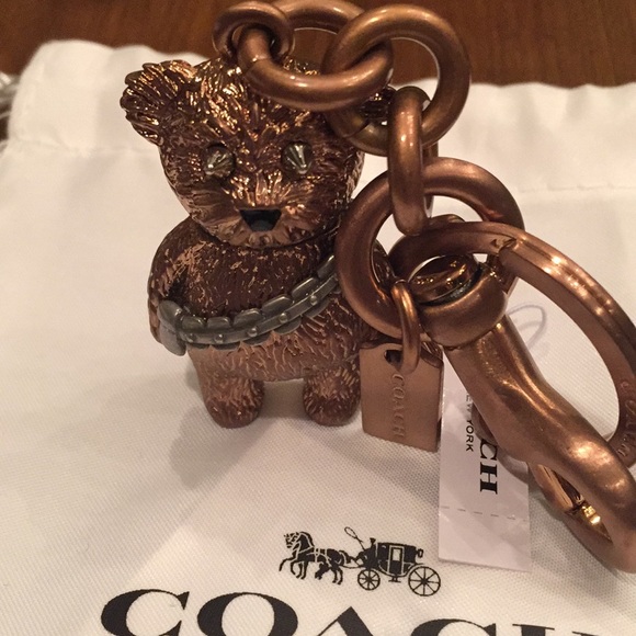 Star Wars x Coach Chewbacca Bear Bag Charm - Picture 2 of 4